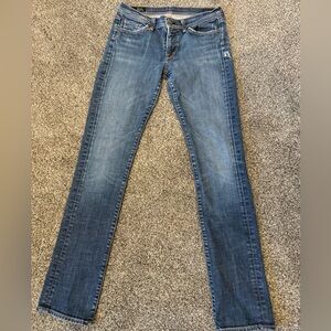 Citizens Of Humanity Women’s 29 Jeans High Rise Straight Leg Blue